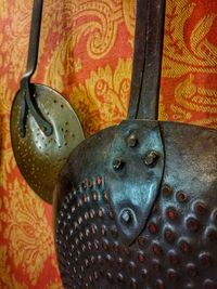 Close-up of metal