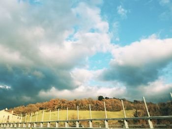 Panoramic view of landscape against sky