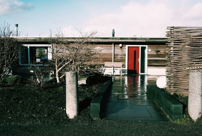 Exterior of building against sky