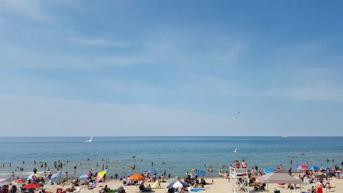 People on beach