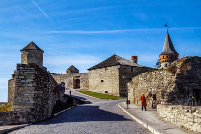 View of historic building against sky