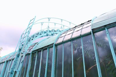 Low angle view of building against sky