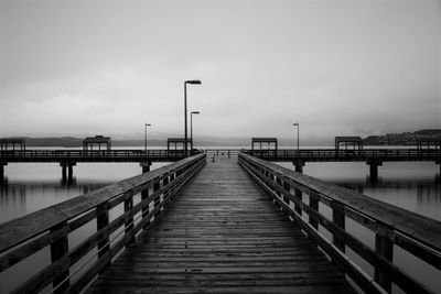 Dock in the puget sound 