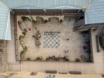 Rakvere castle inner courtyard