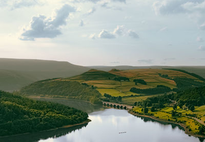 Scenic view at bamford edge