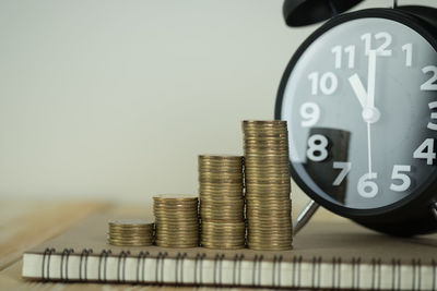 Close-up of clock
