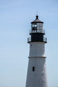 Close up of the lighthouse tower
