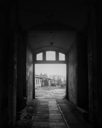 Corridor of building