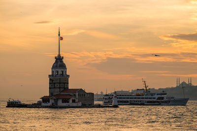 Scenic view of sky at sunset