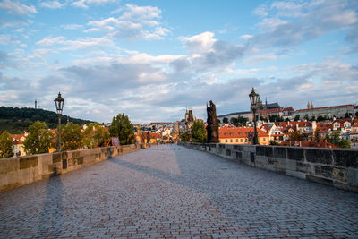 Charles bridge in prague