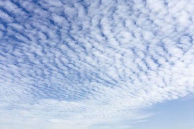 Full frame shot of clouds in sky