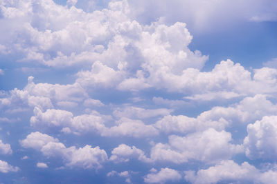 Low angle view of clouds in sky