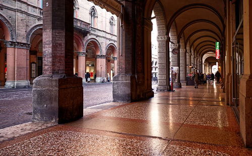 Corridor of building