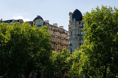Low angle view of building against sky