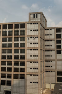 Low angle view of building against sky