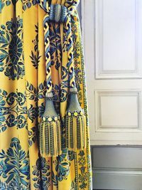 Close-up of curtain