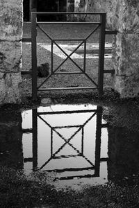 Built structure in water