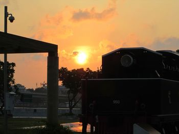 Sun shining through clouds
