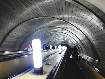 Underground subway station