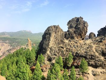 Panoramic view of landscape against sky