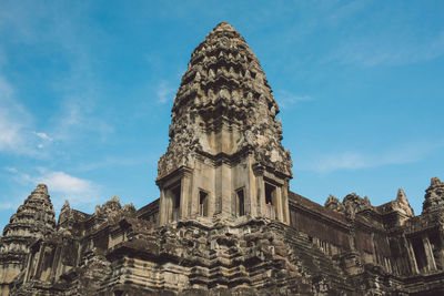 Low angle view of historical building against sky