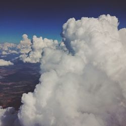 Scenic view of cloudy sky