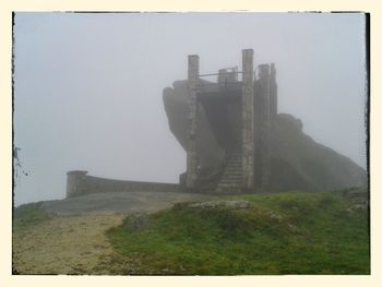 View of built structure against sky