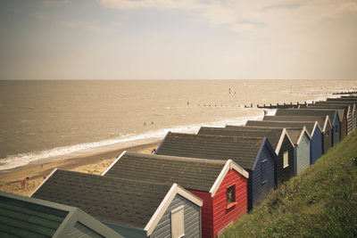 Scenic view of beach