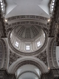 Low angle view of historical building