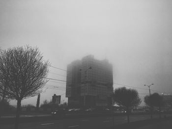 View of buildings in city