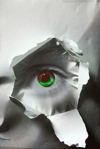 Close-up of white background