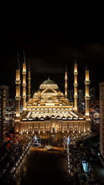 Sahinbey national mosque, the second largest mosque in türkiye. ramadan mubarak.