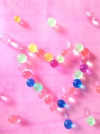Close-up of multi colored balloons