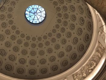 High angle view of wall