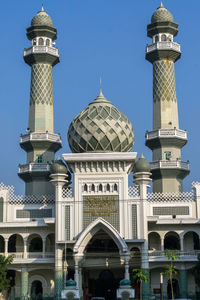 View of cathedral against clear sky