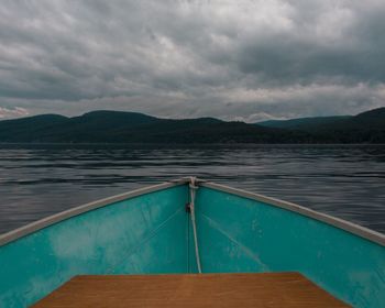 Close-up of sea against sky