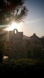 Old ruins against sky