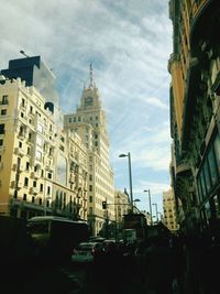 Buildings in city