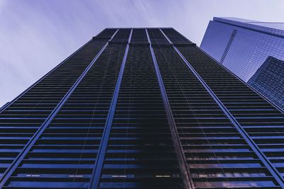 Low angle view of modern building