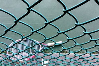 Full frame shot of chainlink fence