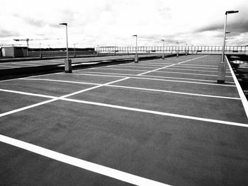 View of empty road