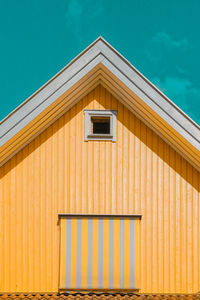 Low angle view of building against sky