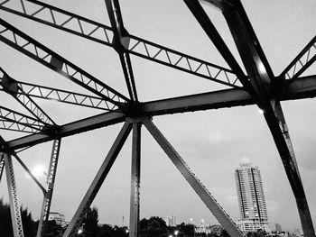 Low angle view of built structure against sky