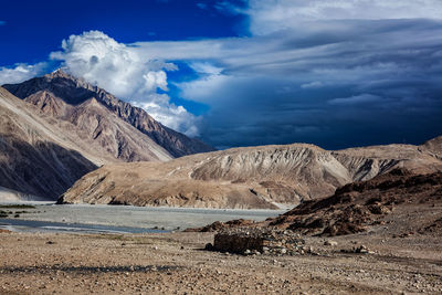 Nubra valley in himalayas. ladakh, india