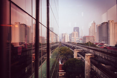 Cityscape against sky