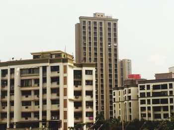 Low angle view of modern building