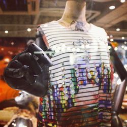 Close-up of figurines