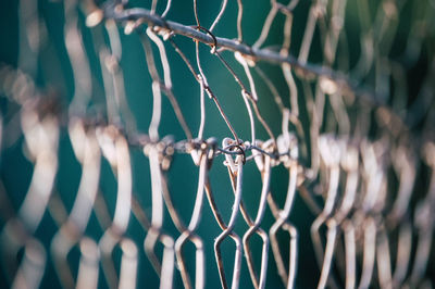 Full frame shot of chainlink fence