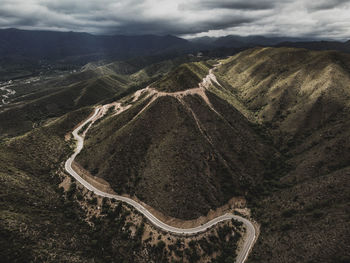 High angle view of landscape