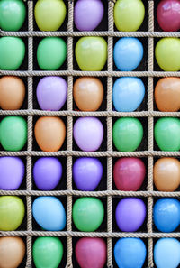 Full frame shot of colorful candies